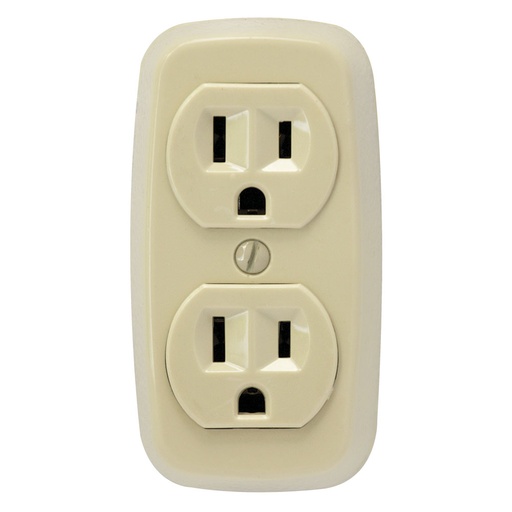 [71-85] TOMACORRIENTE DOBLE 78V 15AMP 125V AGUILA/VOLTECK