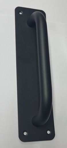 [96-392] JALADOR PUERTA PLACA 7 1/2 NEGRA MA88110K