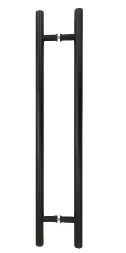 [96-896] JALADOR H MADERA/VIDRIO 1 1/8X120CMS NEGRO  16641 YALE