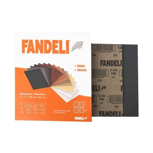 [97-190] LIJA AGUA 150 FANDELI