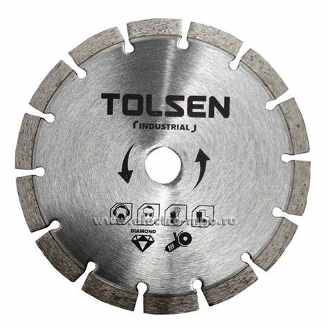 [127-106] DISCO DIAMANTE 9 DENTADO INDUSTRIAL 76707 TOLSEN