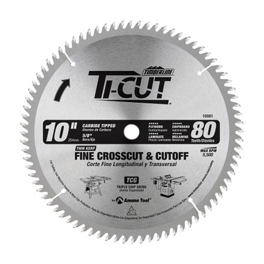 [261-762] SIERRA 10X80X5/8 MELAMINA 10081 TIMBERLINE