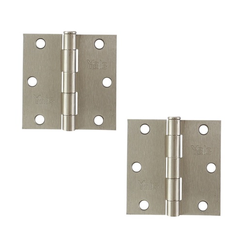 [21-360] BISAGRA 3X3 SATIN 11675 YALE (PAR)