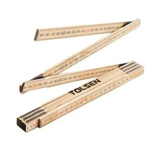 [113-4] METRO PLEGABLE 2 MTS MADERA 35046 TOLSEN