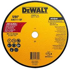 [264-84] DISCO CORTE INOX 9 X 5/64 X 7/8 DW8067 DE WALT