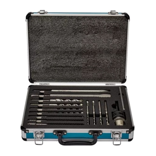 [302-96] JGO BROCA/CINCEL/PTA/MANDRIL SDS PLUS 14 PZS D71205 MAKITA