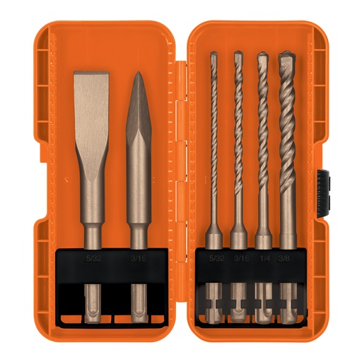 [265-259] JGO BROCA/CINCEL/PTA SDS PLUS 6PZS 103033 TRUPER