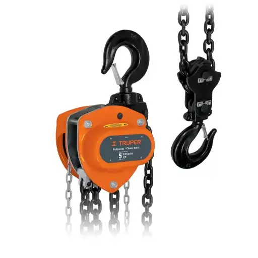 [265-289] POLIPASTO 5 TON CADENA 16828 TRUPER