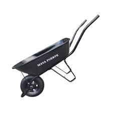 [218-36] CARRETILLA 450 LIBRAS 8 PC LLANTA SOLIDA MAYA FUERTE