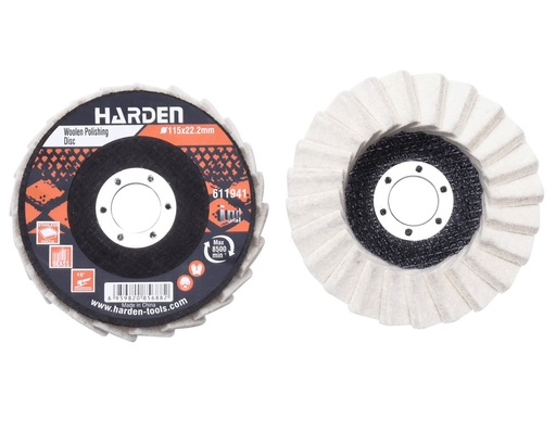 [127-34] DISCO FIBRA PULIR INOX 611941 HARDEN