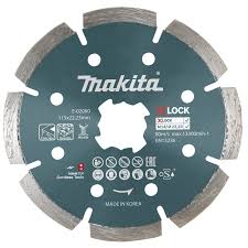 [301-948] DISCO DIAMANTE 4 1/2 DENTADO X LOCK E02060 MAKITA