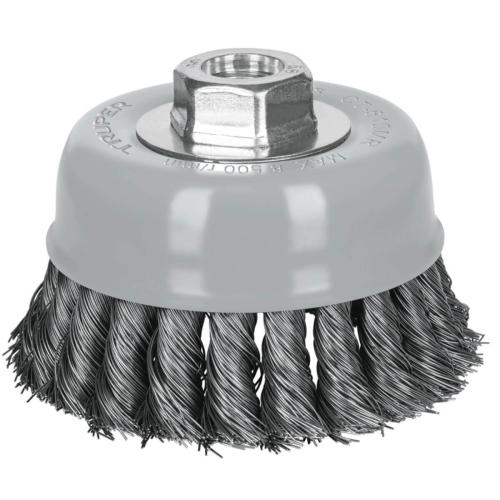 [32-66] CEPILLO COPA MULTIROSCA 4  TRENZADO 100852 TRUPER