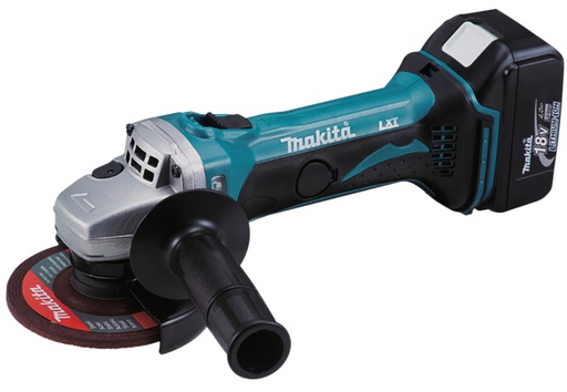 [300-76] PULIDORA 4 1/2 18V 3.0AH DGA452 MAKITA