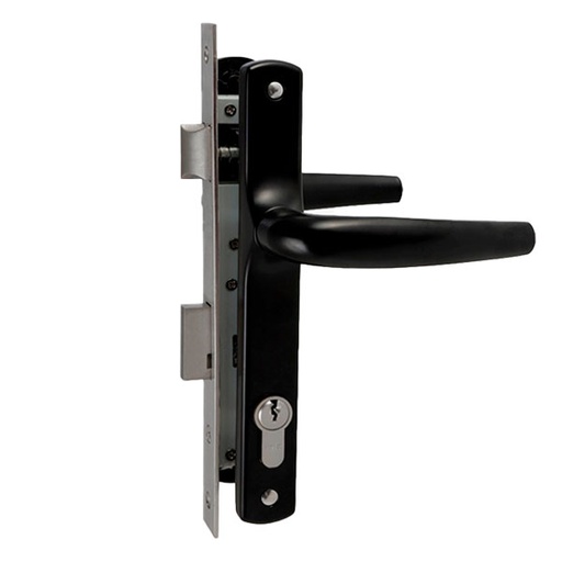 [56-252] CHAPA MANECILLA ALUMINIO 20MM NEGRA 16452 YALE