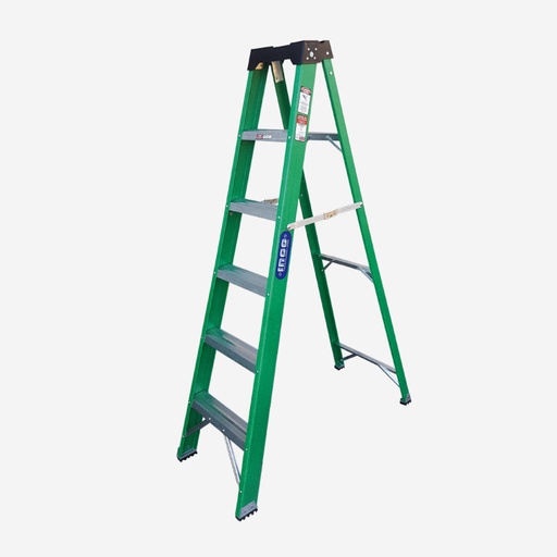 [303-82] ESCALERA 6 FIBRA VERDE 10565607 INCO (175KG)